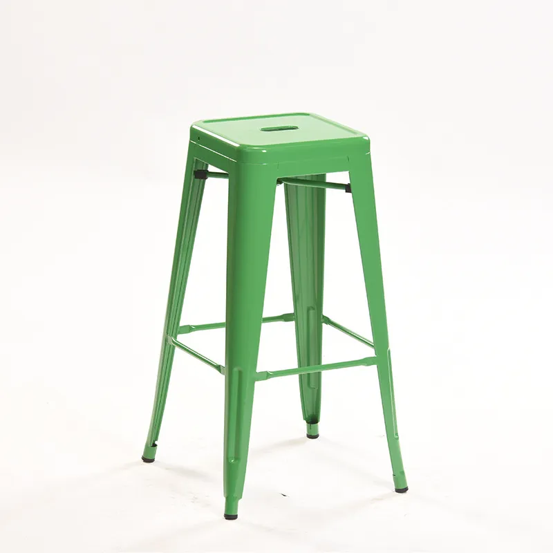 Modern Minimalist Metal Chair Wrought Iron Bar Stools