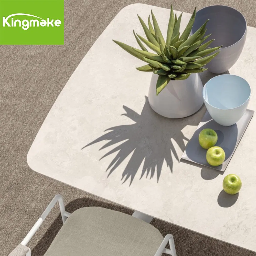 Garden Furniture Luxury Furniture Aluminum and Rope Outdoor Bar Stools