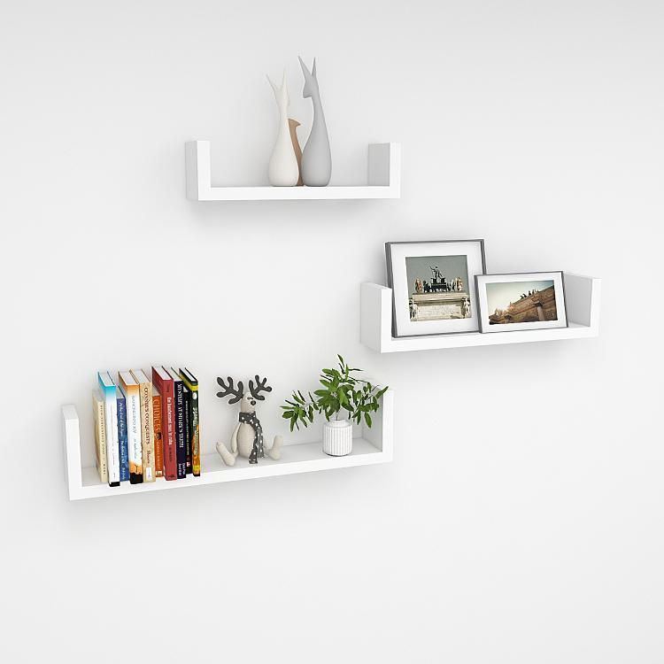 Wholesale Modern Floating Metal Wooden Book Cat Wall Mounted Display Racks Shelf Brackets Hanging Storage Furniture Home Decor Bedroom Bathroom Living Room