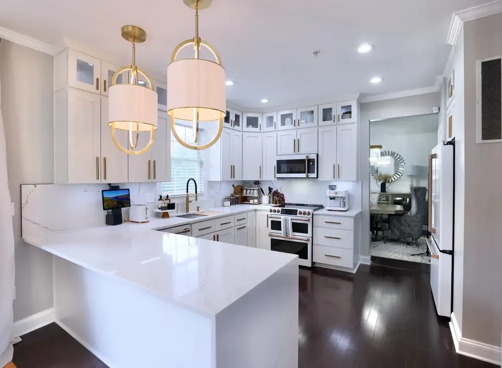 Modern White Shaker Details