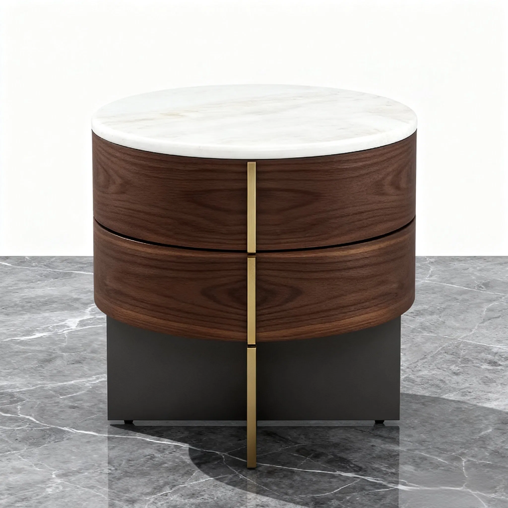 Hotel Drawer - Type Bedroom Light Luxury Home Furniture Nightstands