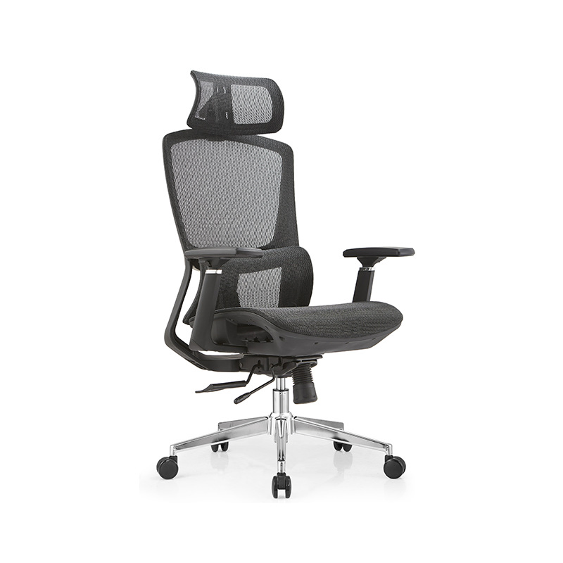 Latest Design Stable Mesh Revolving Computer Chair Wholesale Adjustable Ergonomic Fashionable Office Chair with Metal Material