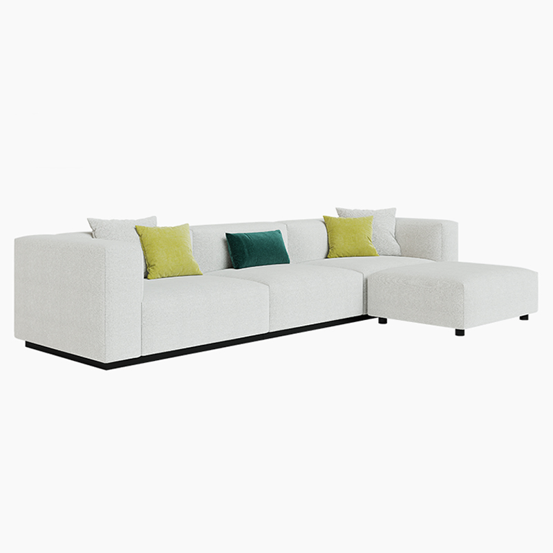 Wholesale Modern Living Room Modular Luxury L Shape Corner Lazy Sectional Leisure Sofa for Home Furniture Living Room Hotel