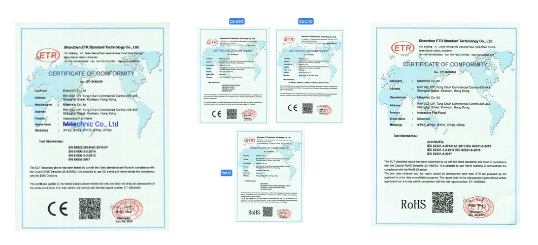 Certifications Overview