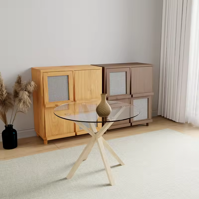 Modern Round Glass Table