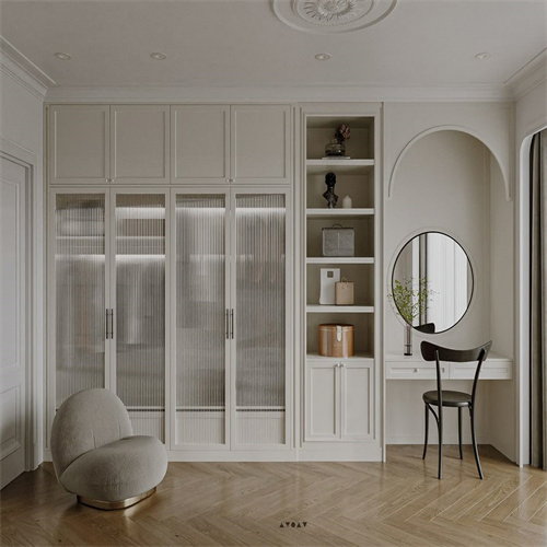 Modern Wardrobe Customized Walk-in Closet Bedroom Furniture Robe Wardrobe
