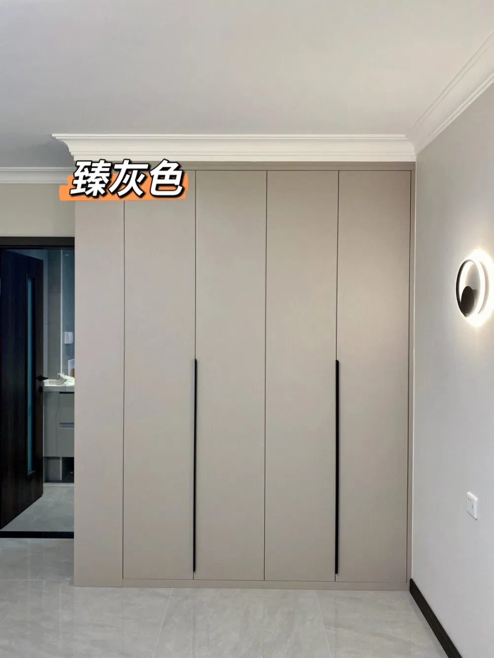 Wardrobe Storage Cabinet Closet Bedroom Furniture Customized Glass Sliding Door Wardrobe