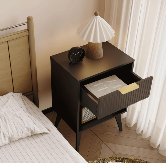 Contemporary Chic Nightstand Featuring Various Customizable Sizes and Designs