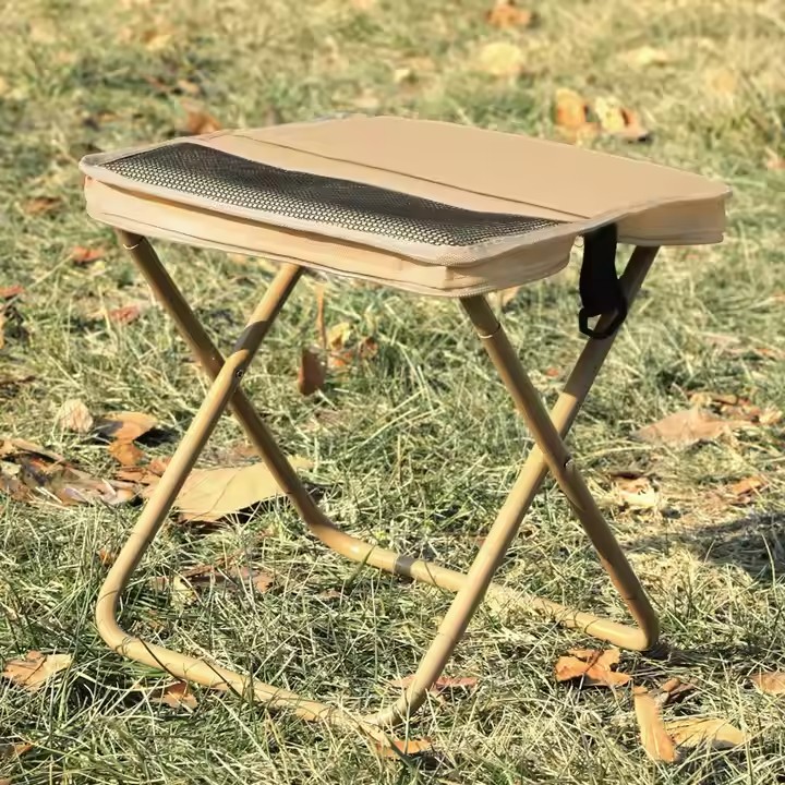 Custom Portable Ultralight Mini Folding Stool for Outdoor Camping Foldable Chair Stool Pocket Fishing Hiking Beach Park Travel