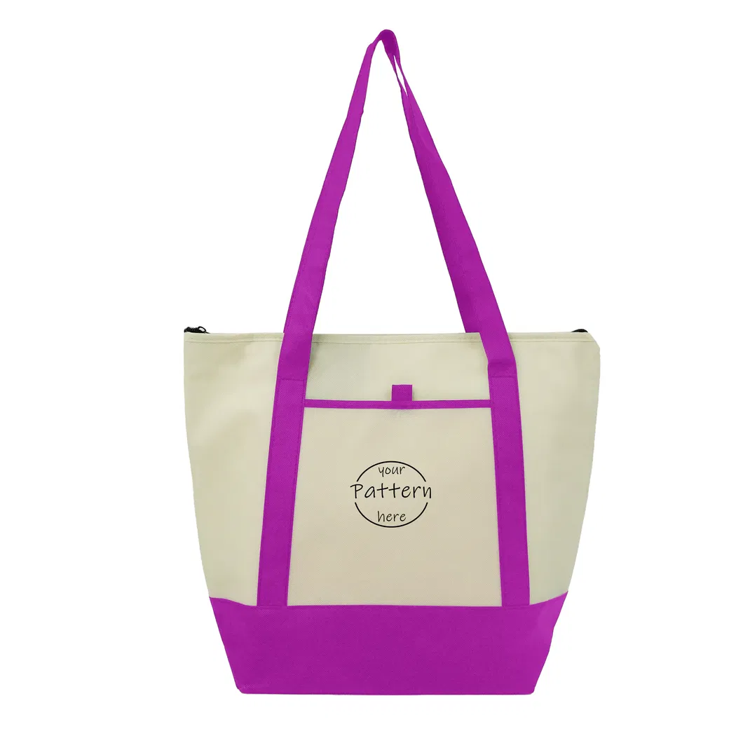 High-Quality Foldable Large Portable Food Cake Insulated Bag Aluminum Thermal Box Integrated with Custom Exterior Cooler Bag