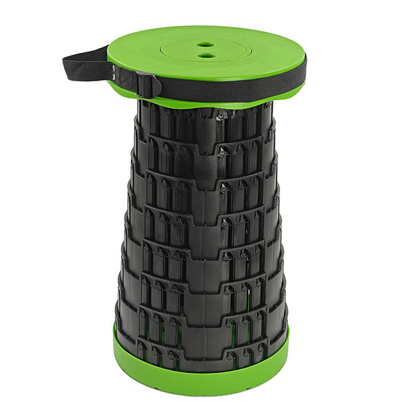 Portable Lightweight Plastic Folding Stool and Telescopic Subway Queuing Chair for Outdoor Camping Fishing Travel
