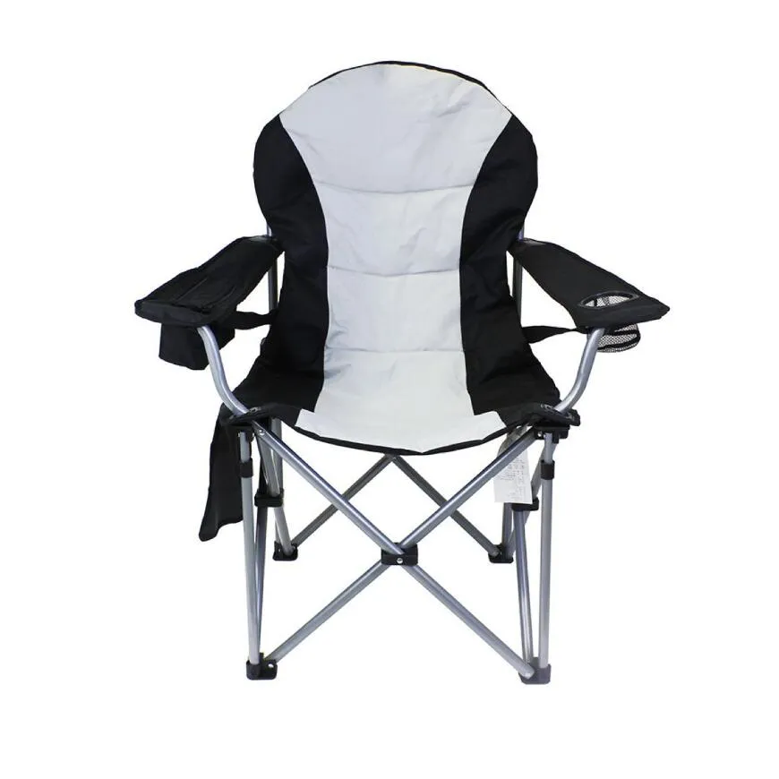 Deluxe Padded Outdoor Folding Camping Chair for Picnic