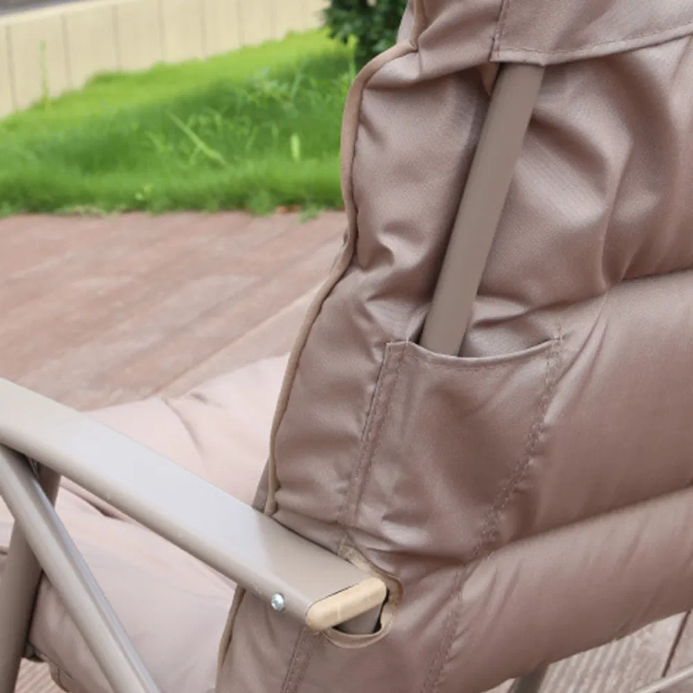 Comfortable Folding Garden Patio Chair Padded Camping Chair