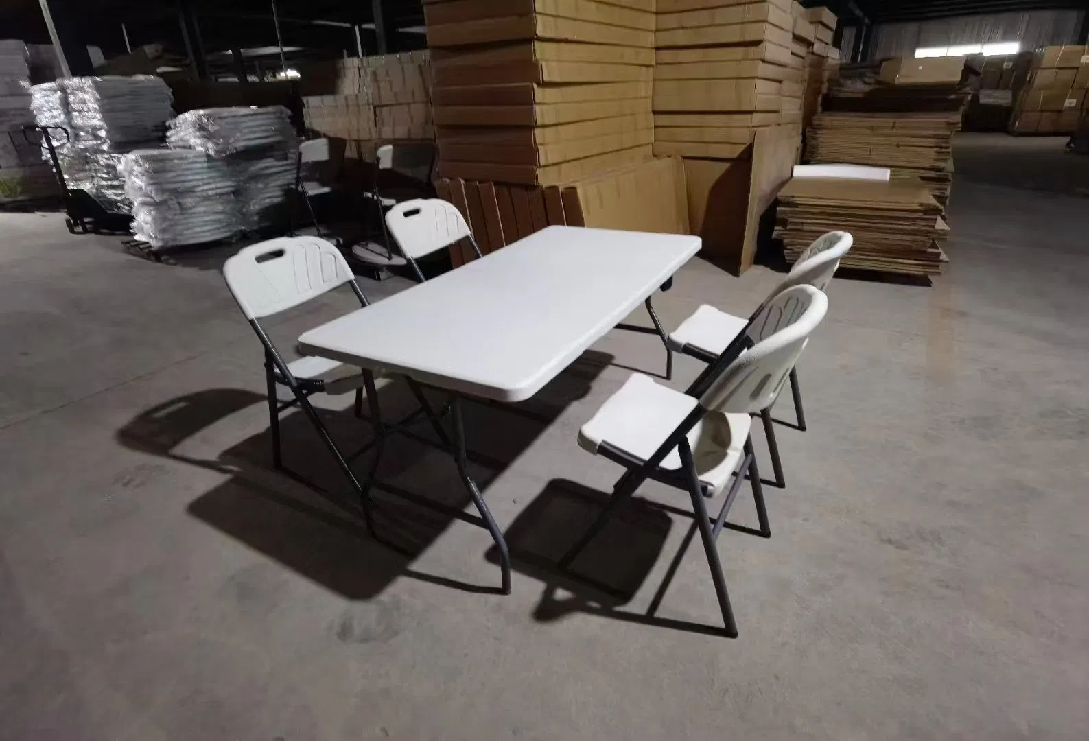 Wedding Party Events Foldable Dining Chair for Plastic Resin Banquet Meeting