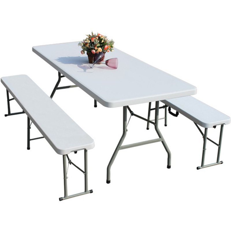 Rectangular Multifunctional Outdoor Camping Folding Dining Table Suitcase Folding Table Cheap Folding Table