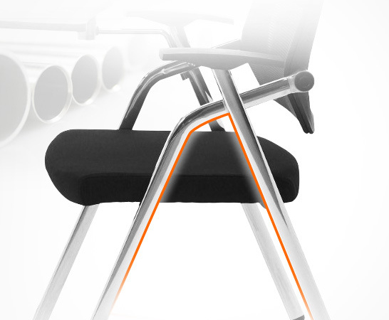 Steel chair frame