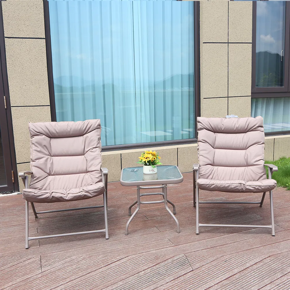 Comfortable Folding Garden Patio Chair Padded Camping Chair
