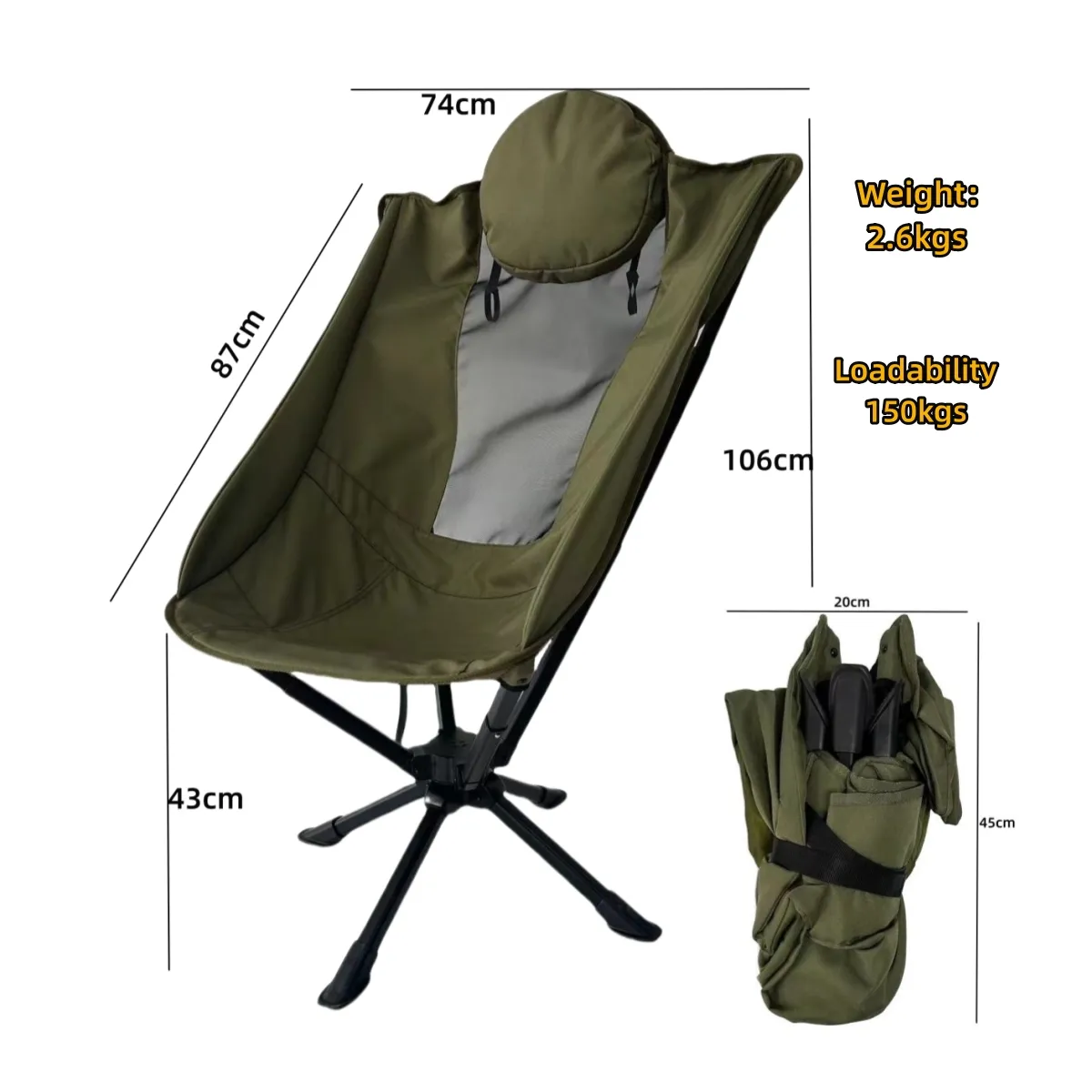Camping Chair Detail 2
