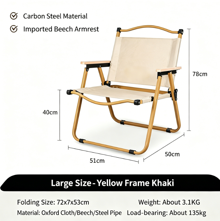 Modern Stainless Steel Folding Camping Egg Roll Table Kermit Chair Set Oxford Fabric Outdoor Garden Beach Picnic BBQ Fishing