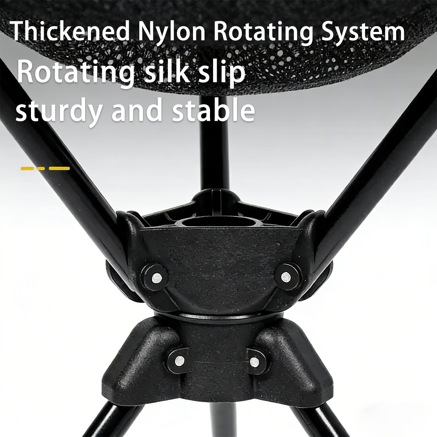 Cross-border Glamping Style 7075 Aluminum Alloy Outdoor Furniture Folding Chair Portable Fishing Stool Camping Triangular Swivel