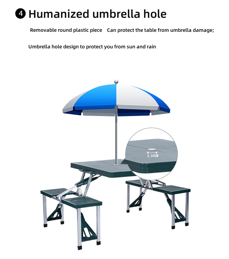 Foldable Dining Table Detail 7