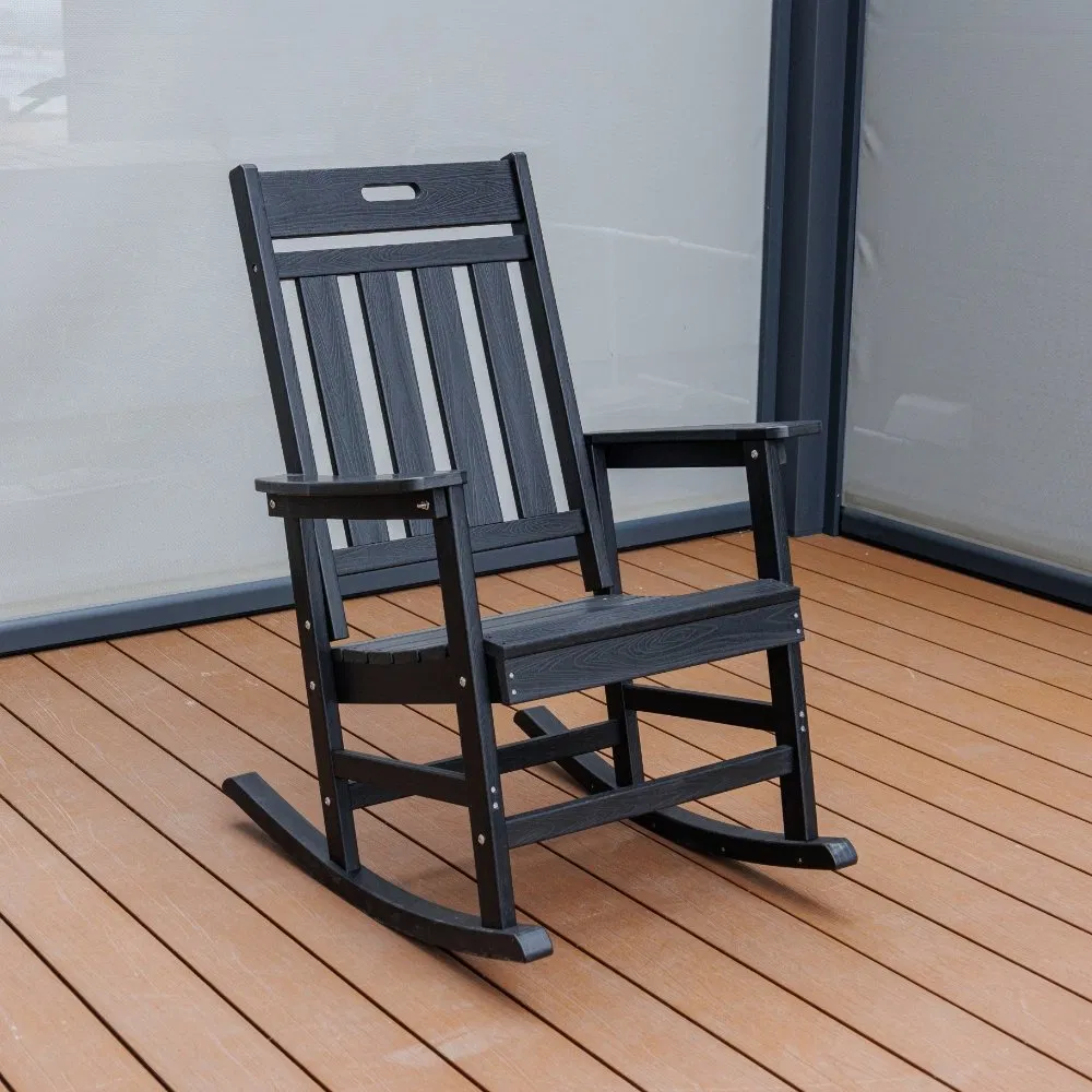 Outdoor Waterproof HDPE Adirondack Chair Modern Plastic Wood Adirondack Chair HDPE Resin Folding