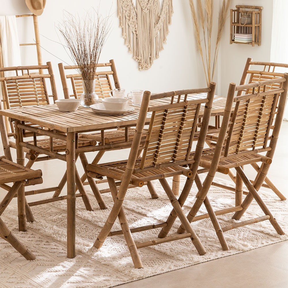 Bamboo Chair Detailed View 8