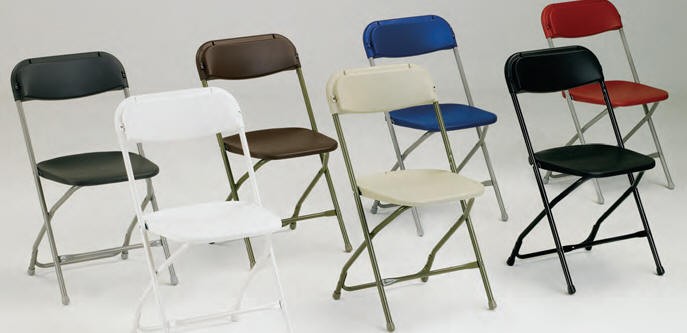Folding Chair Color Styles