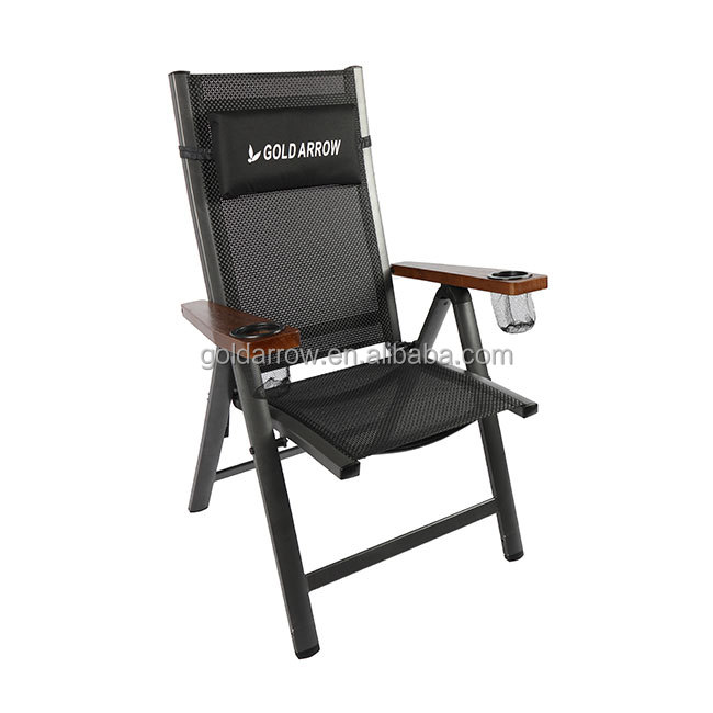Luxury Aluminum Rocking Chair Detail 4