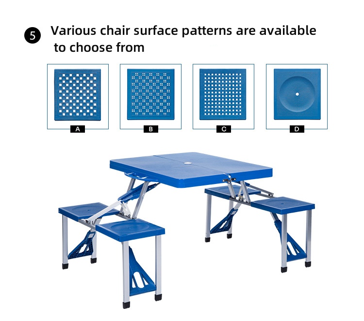 Foldable Dining Table Detail 8
