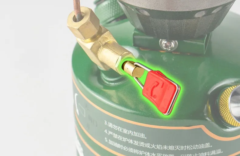 Integrated Gasoline Stove, No Preheating Required, Multi-Functional Portable Gas Stove for Picnics and Camping Mini Cooker