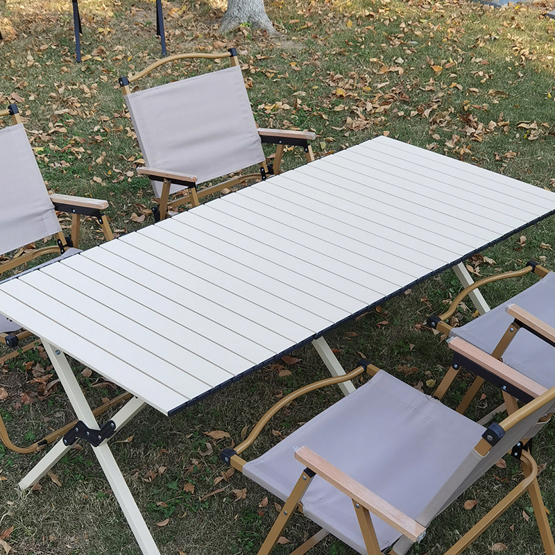 High - Quality Folding Table for Camping and Picnics - Made of Aluminum Alloy/Carbon Steel