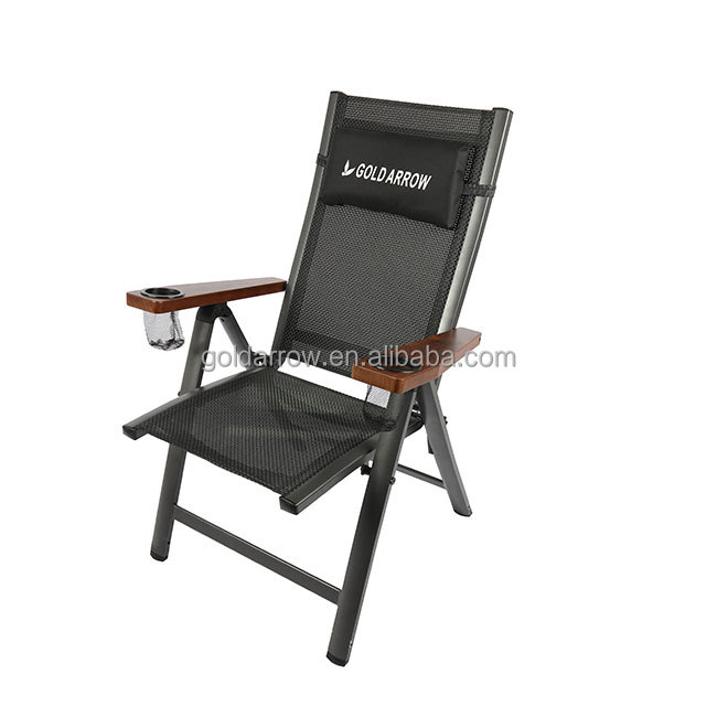 Luxury Aluminum Rocking Chair Detail 3