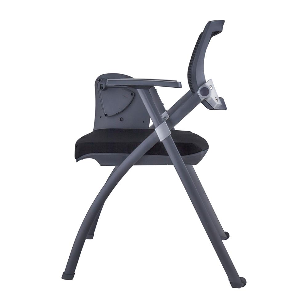 Eagleseating Modern Foldable Executive College Tiltable Backrest Writing Tablet Mesh School Lecturer Office Chair Without Wheels