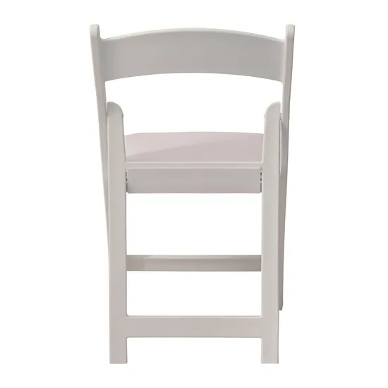 Outdoor Portable White Plastic Resin Folding Chair for Wedding Camping