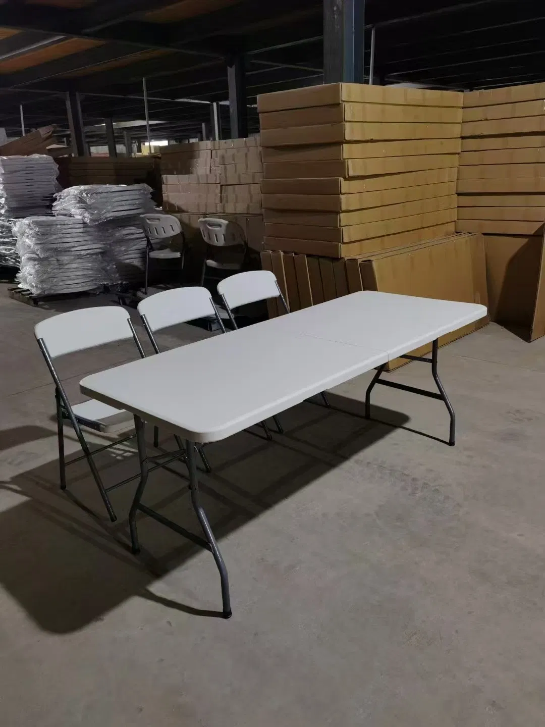 Wedding Party Events Foldable Dining Chair for Plastic Resin Banquet Meeting