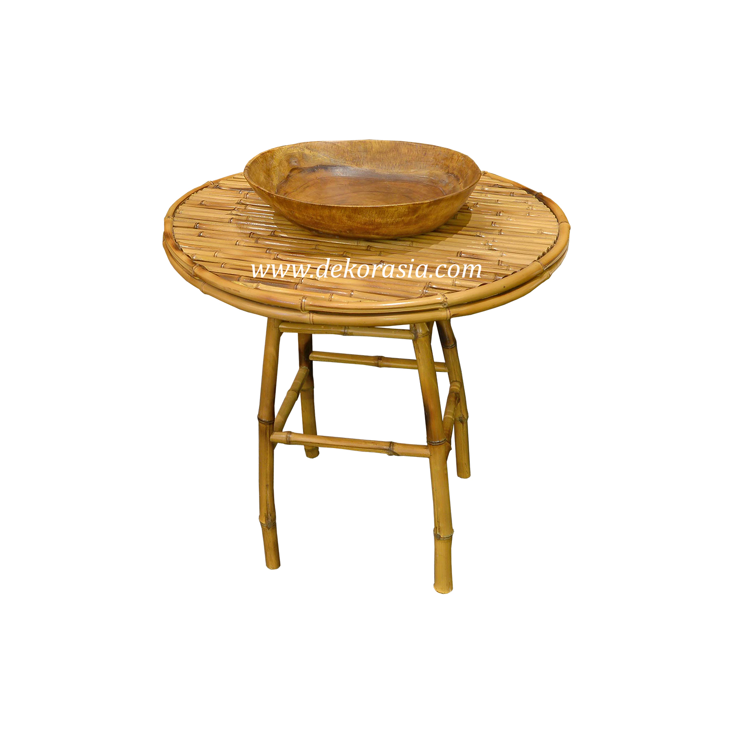 Bamboo Table Detailed View