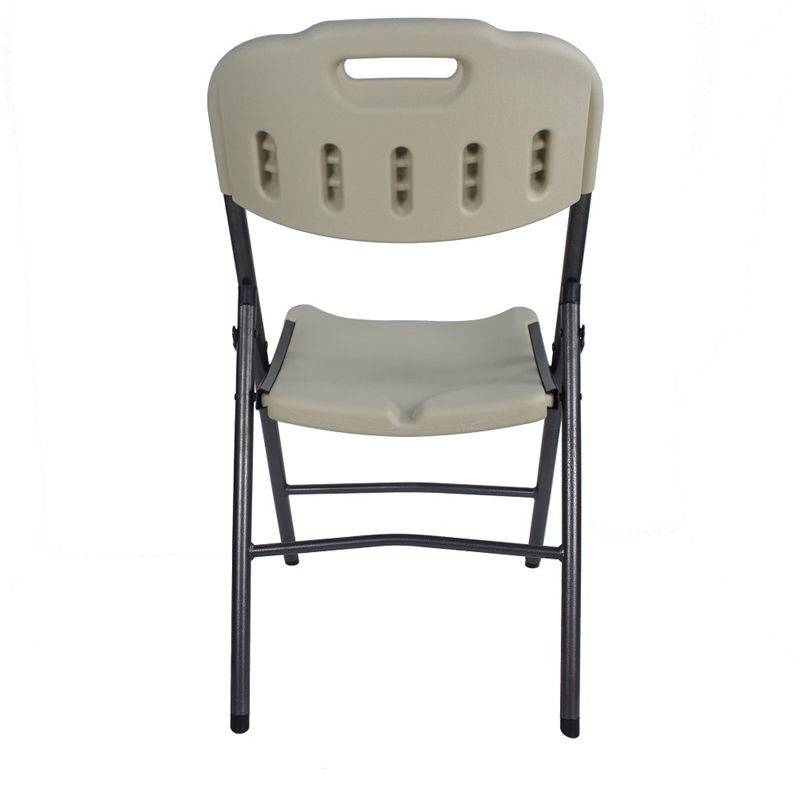 Elegant White Padded Folding Chairs for Events and Weddings
