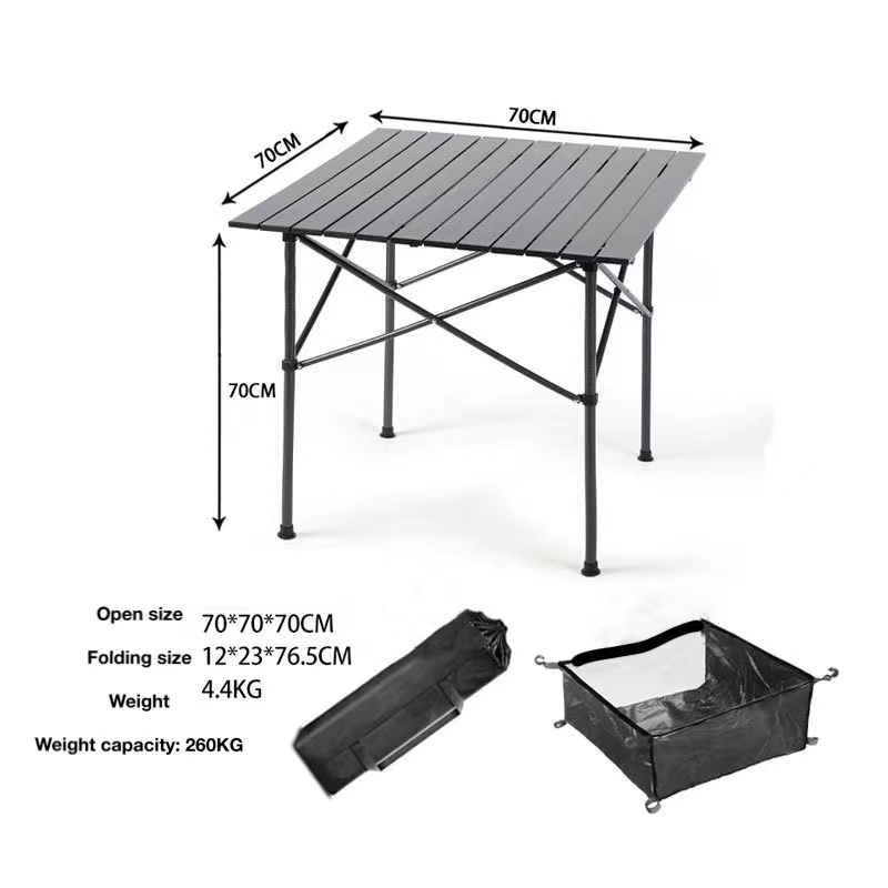 Outdoor Folding Camping Table Features