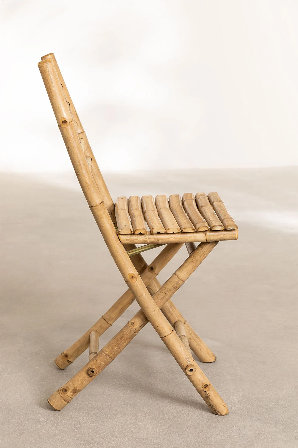 Bamboo Chair Detail View 1