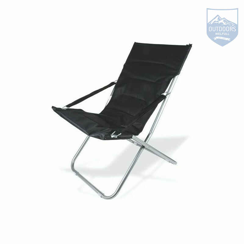 Lightweight Portable Padded Folding Patio Chair Outdoor Furniture Lawn Lounge Reclining Chair with Cushions