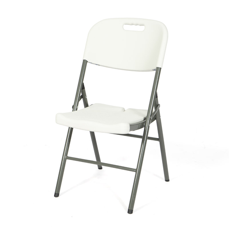2024 Hitree High Quality Steel Plastic Metal Chair Fold Outdoor Multifunctional Application Chair Dinning Plastic Chair