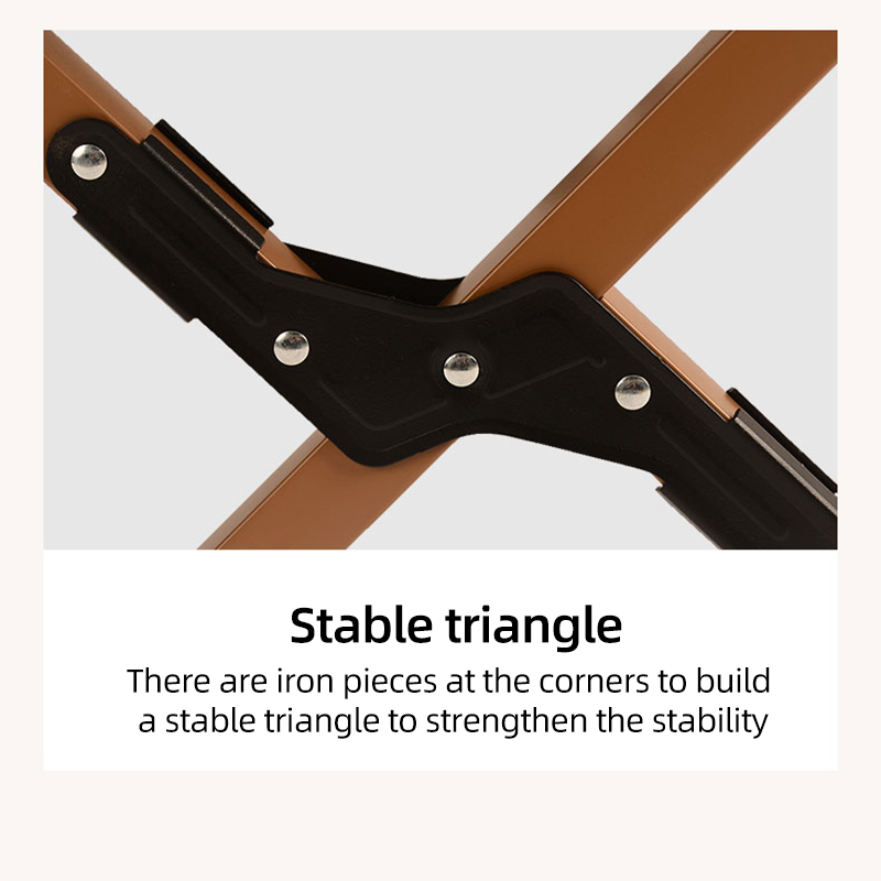 Modern Portable Carbon Steel Folding Table Outdoor Camping Table Metal Egg Roll Table