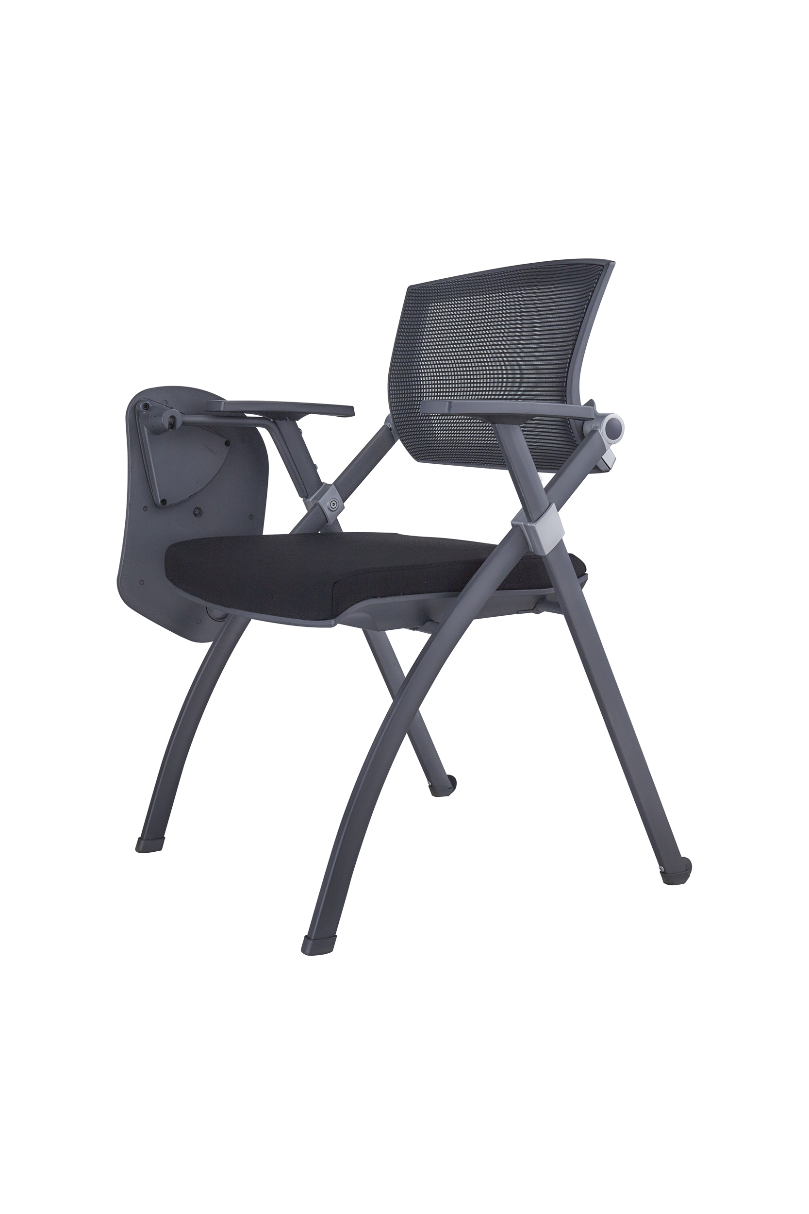 Eagleseating Modern Foldable Executive College Tiltable Backrest Writing Tablet Mesh School Lecturer Office Chair Without Wheels