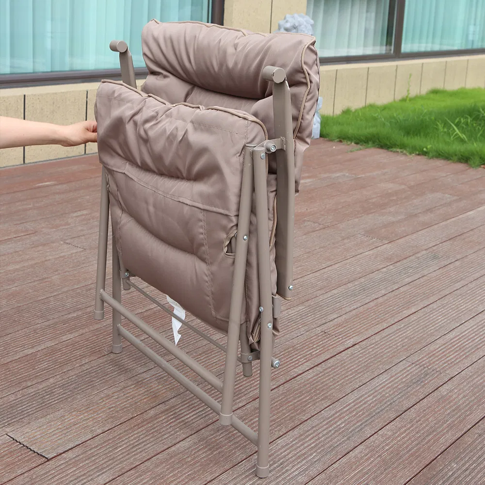 Comfortable Folding Garden Patio Chair Padded Camping Chair