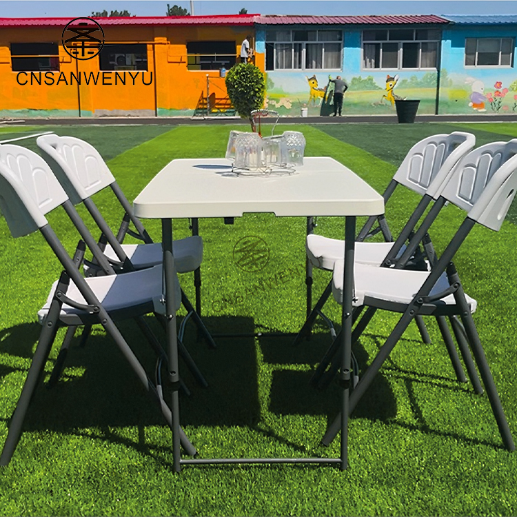 Cheap Price Hot Sale Steel Fold up Chairs Parties White Metal Plastic pp Folding Chair for Outdoor Party Dining Events