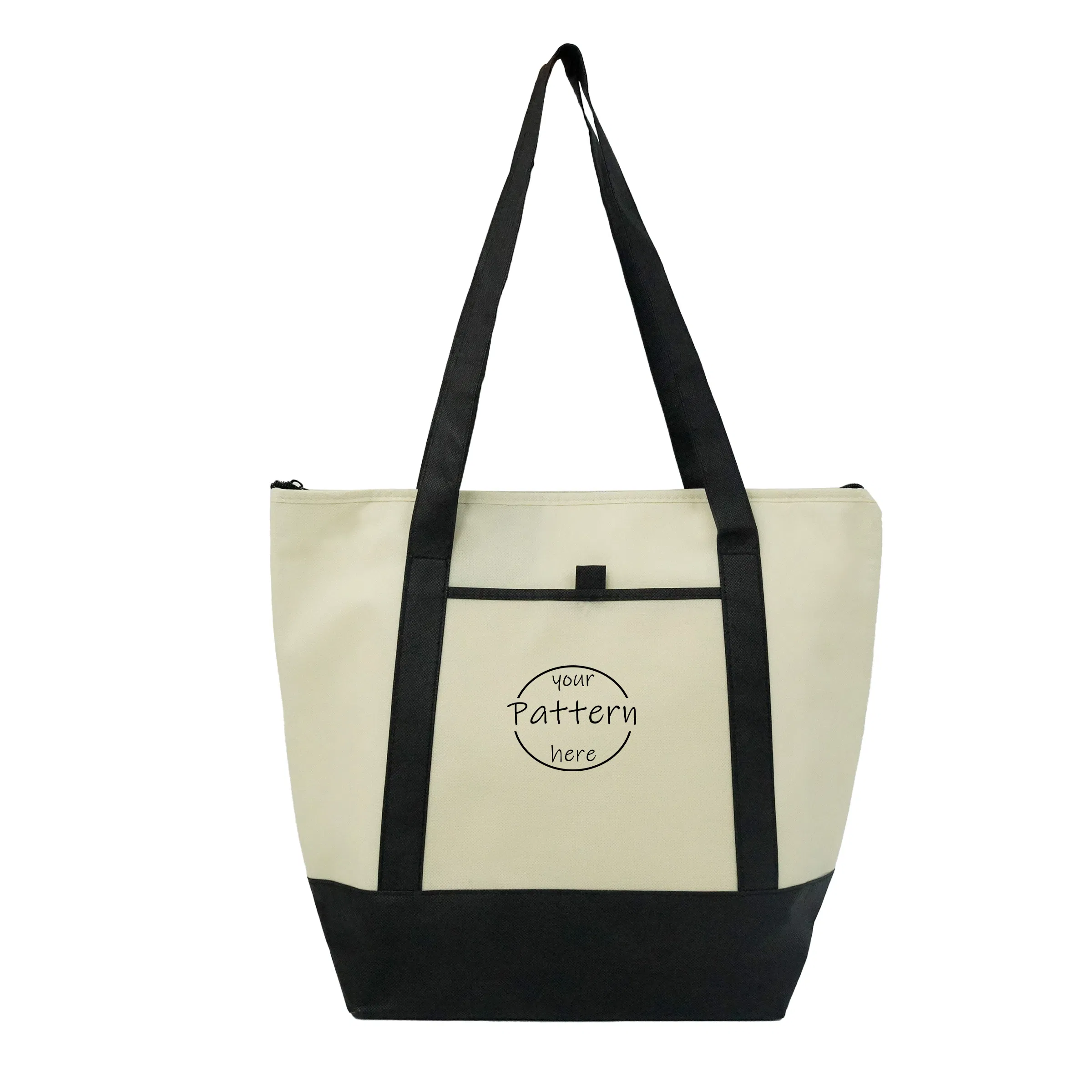 High-Quality Foldable Large Portable Food Cake Insulated Bag Aluminum Thermal Box Integrated with Custom Exterior Cooler Bag