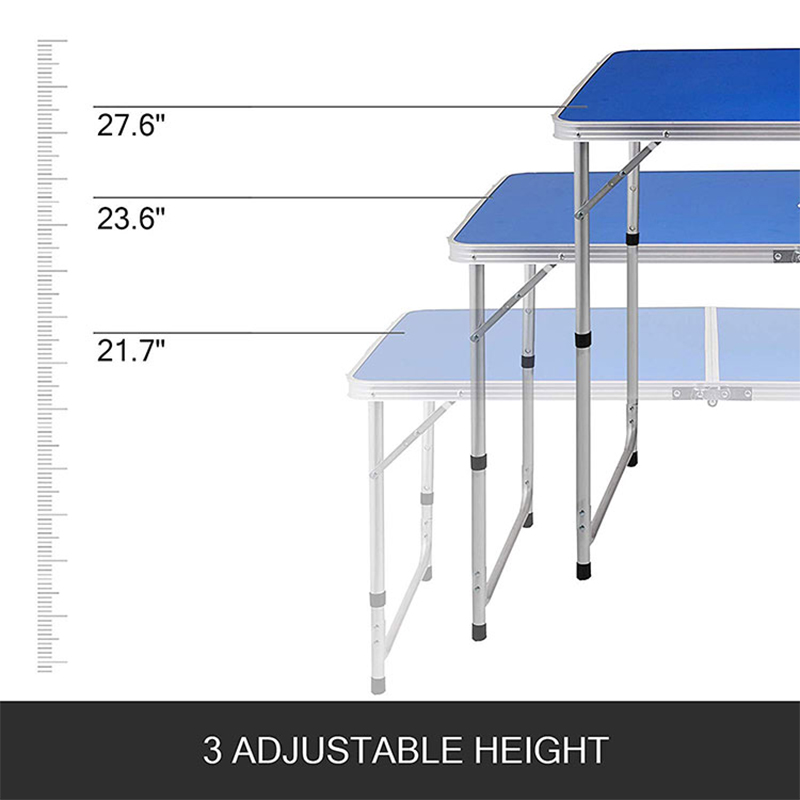 Hot Sell Outdoor Folding Camping Table and Chair Set Aluminum Suitcase Table with Chairs