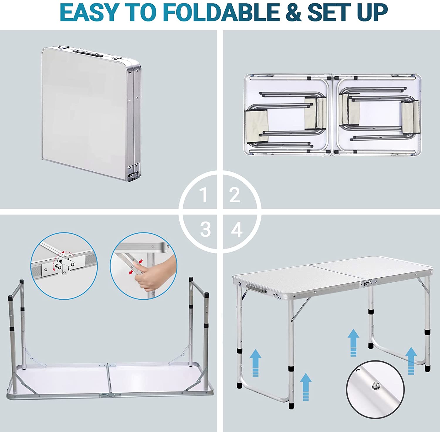 Foldable Table Detail