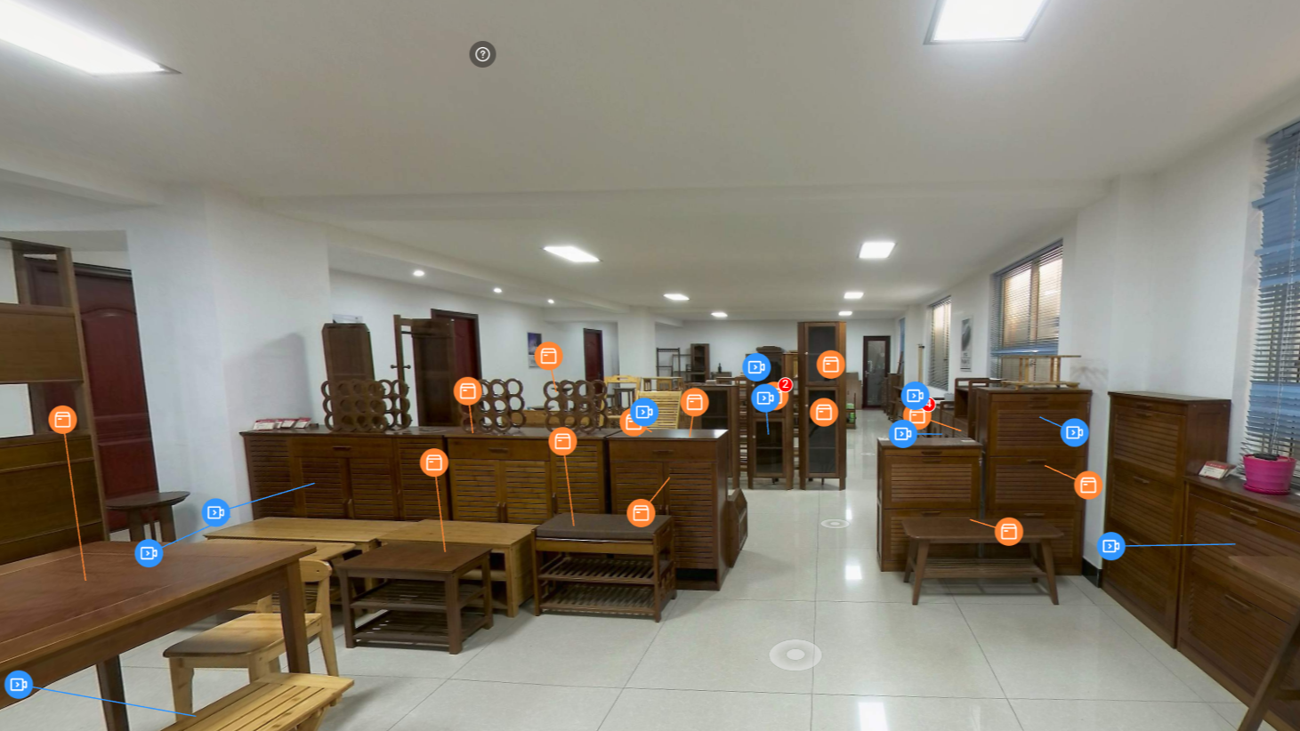 VR Showroom representation